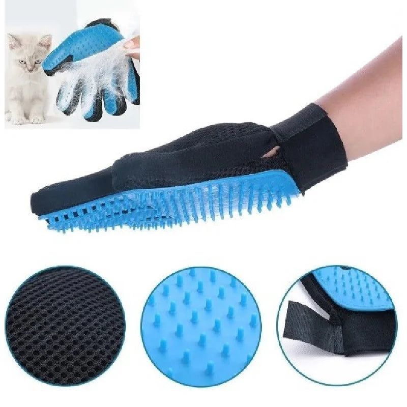 🧤 Luva de Limpeza para Pets – Remova Pelos com Facilidade e Carinho!