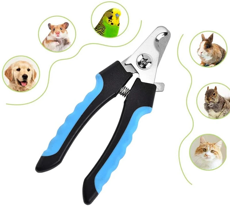 🐾 Cortador de Unhas Profissional para Pets com Protetor de Segurança – Anipaw