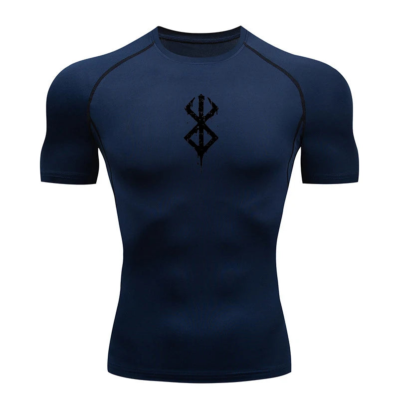 🔥 Camiseta de Compressão Masculina Quick Dry – Alta Performance e Conforto nos Treinos