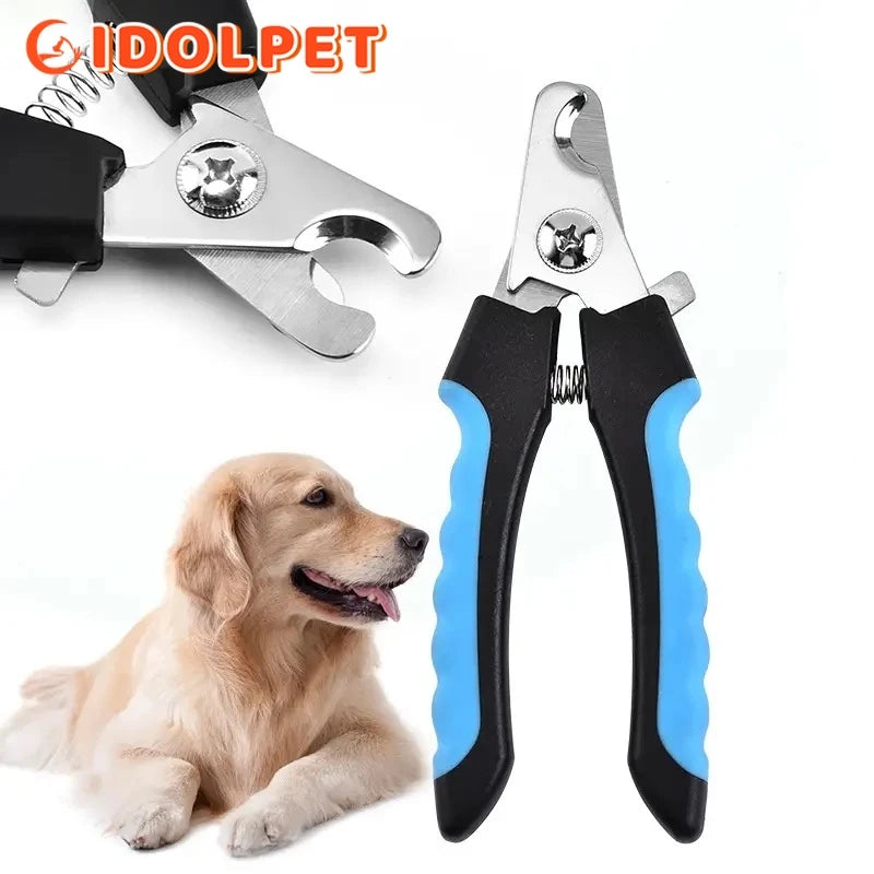 🐾 Cortador de Unhas Profissional para Pets com Protetor de Segurança – Anipaw