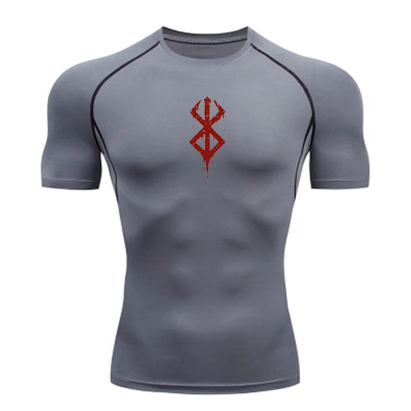 🔥 Camiseta de Compressão Masculina Quick Dry – Alta Performance e Conforto nos Treinos