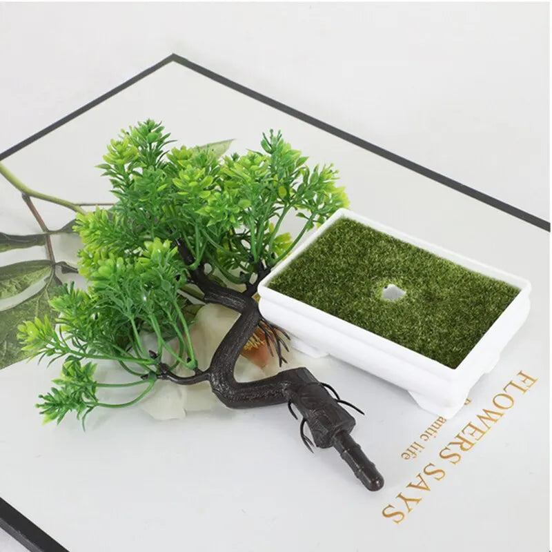 🌿 Vaso Decorativo com Planta Artificial – Beleza Natural Sem Manutenção!